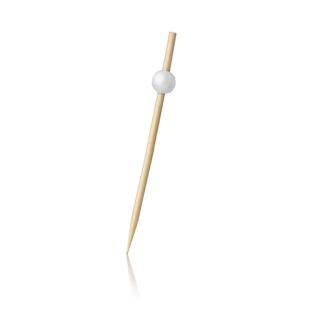 Ball Top Skewer 12cm (White) 100pcs