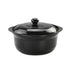 Clay Pot Deep Black 7" 18cm 1200ml