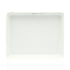 Crockery Rect Oven Plate White 8X6.5"