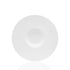 Crockery Pasta Bowl Plate White 9.5"