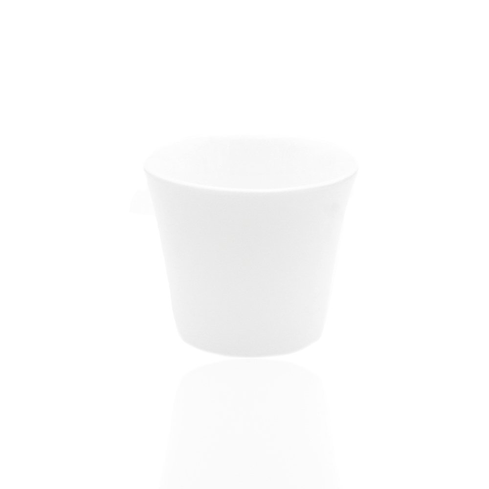 Crockery Tea Cup Basket Shape White