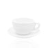 Crockery Saucer White For 5.5" Cup 4"