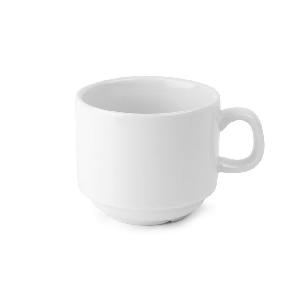 Crockery Cup White 3" Short