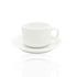 Crockery Saucer White For 3" Cup Short