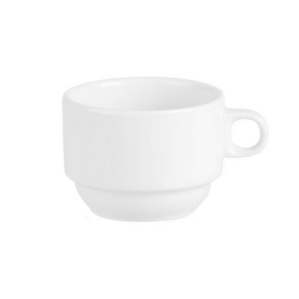 Crockery Cup White 3" Deep