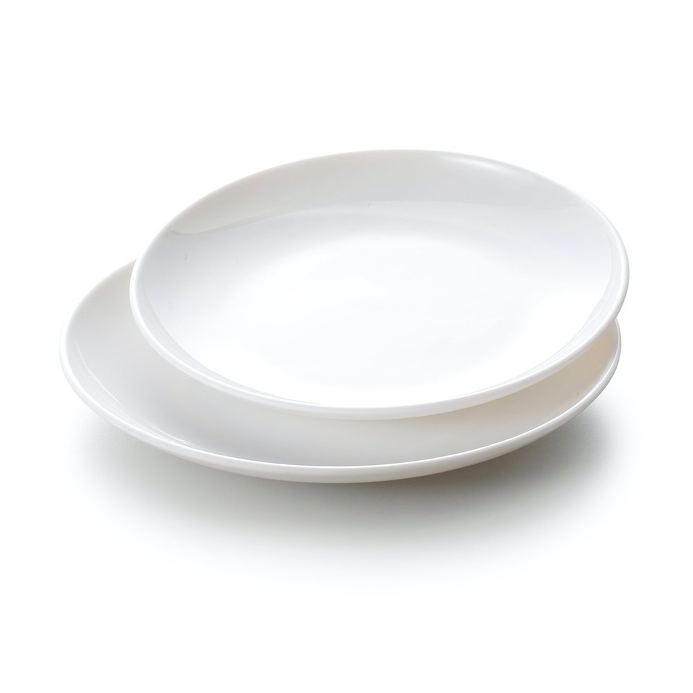 Melamine Salad Dish White 8"