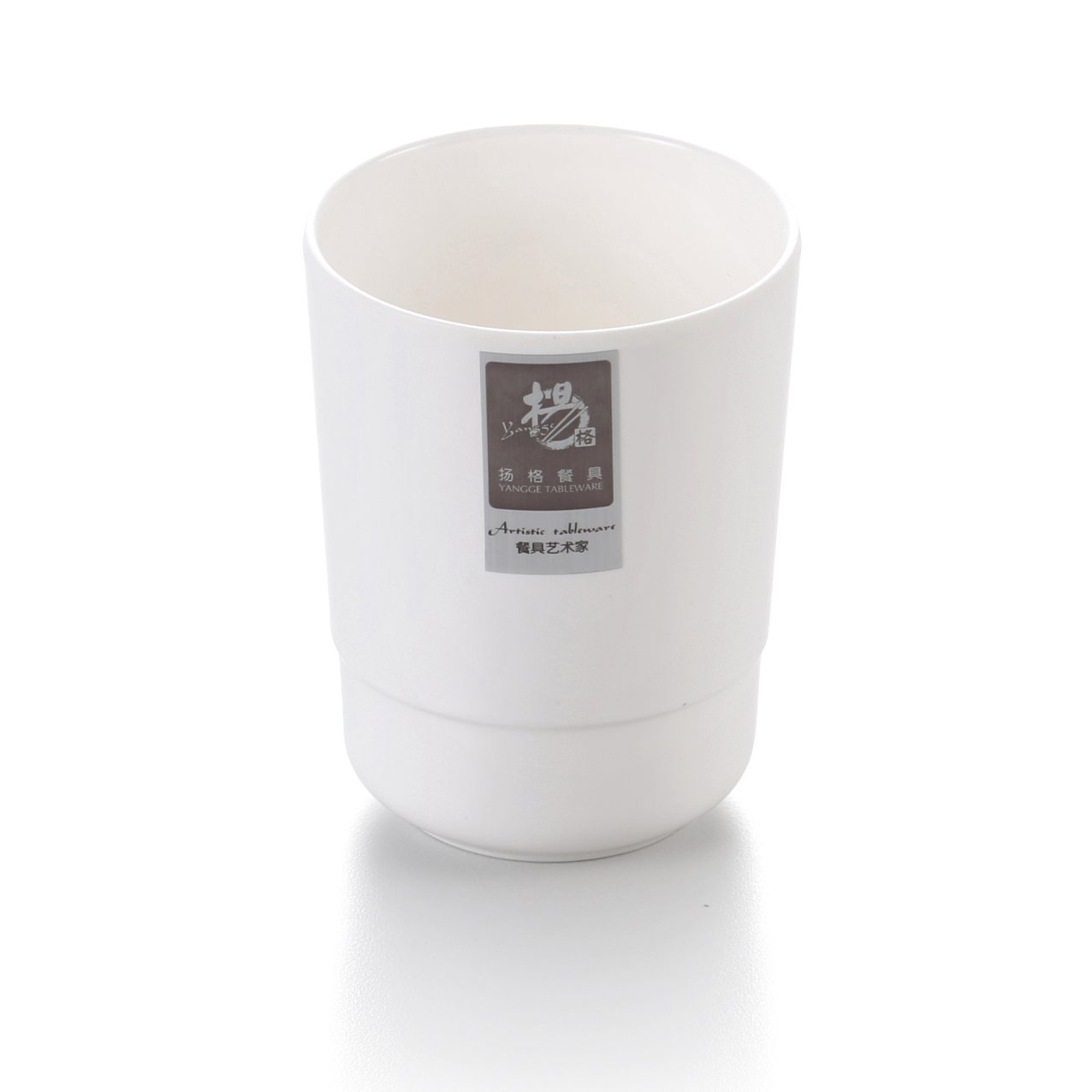 Melamine Tall Cup White 7.1X9.3cm