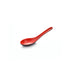 Melamine Chinese Spoon Black/Red 14.5X4.