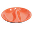 Melamine Sauce Dish Double Red/Black