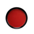 Melamine Plate Round with Rim Red/Black 8"