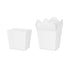 Paperboard Pail No Handle 8oz White 25pcs