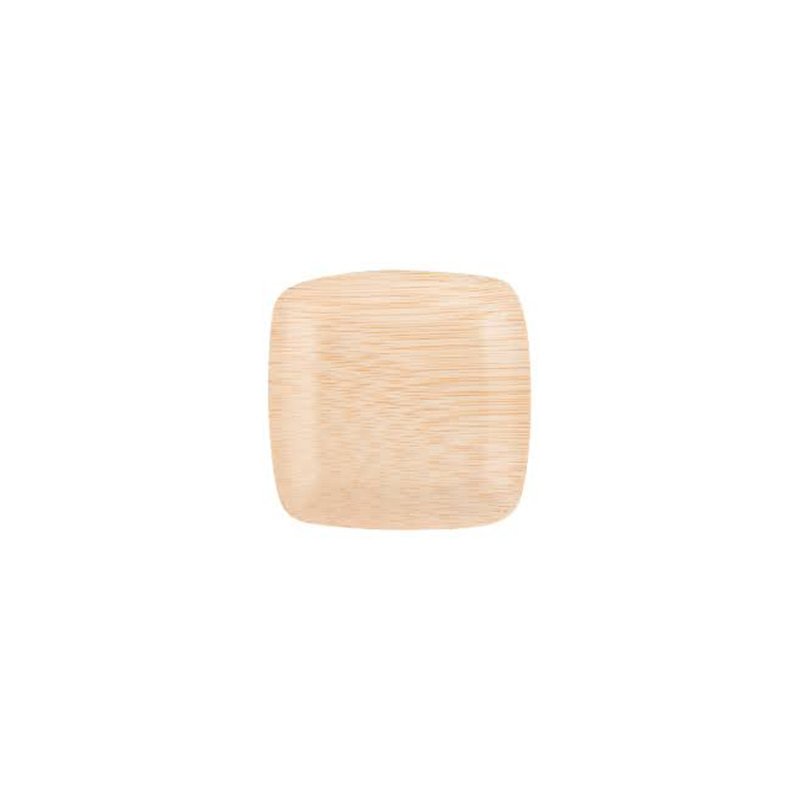 Bamboo Tasting Plate Square 6X6cm