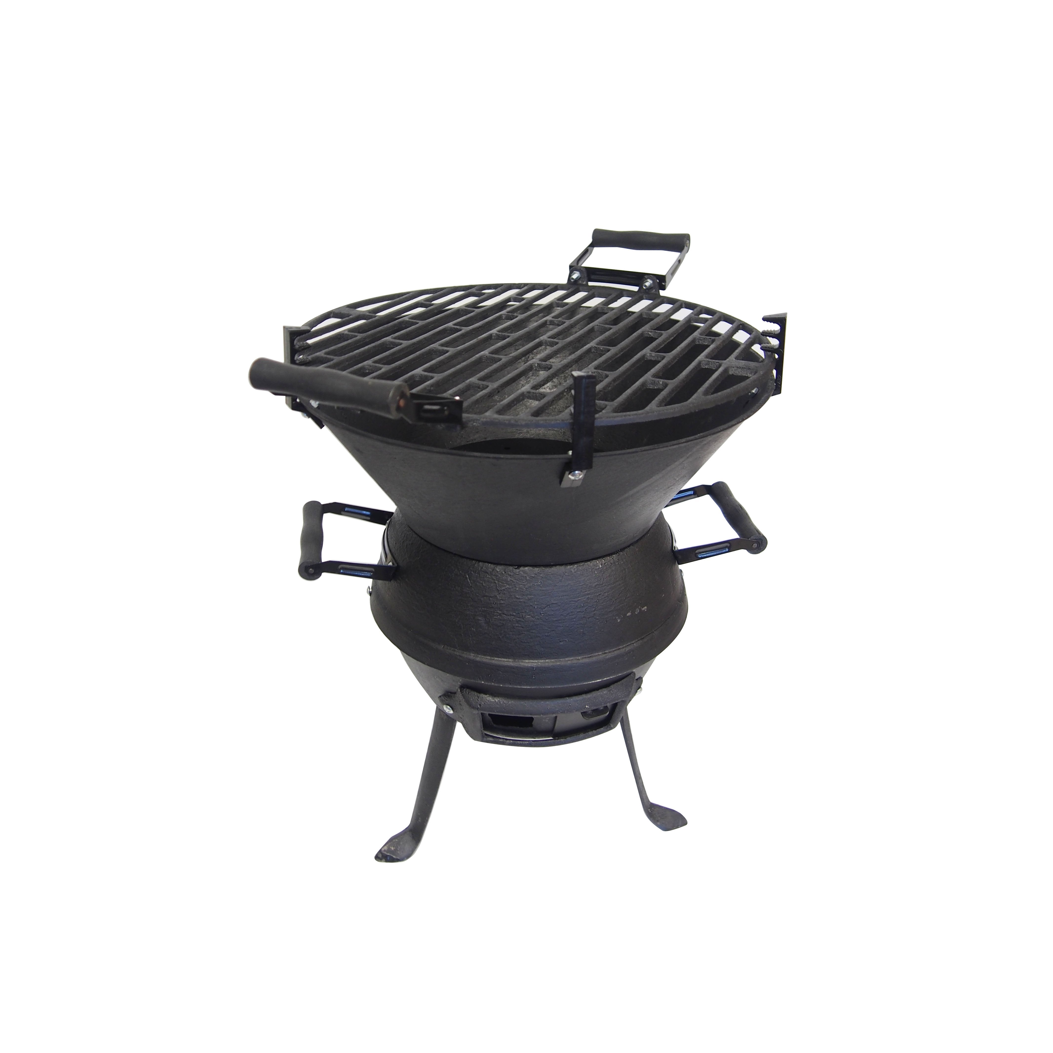 Iron Charcoal Round BBQ Grill