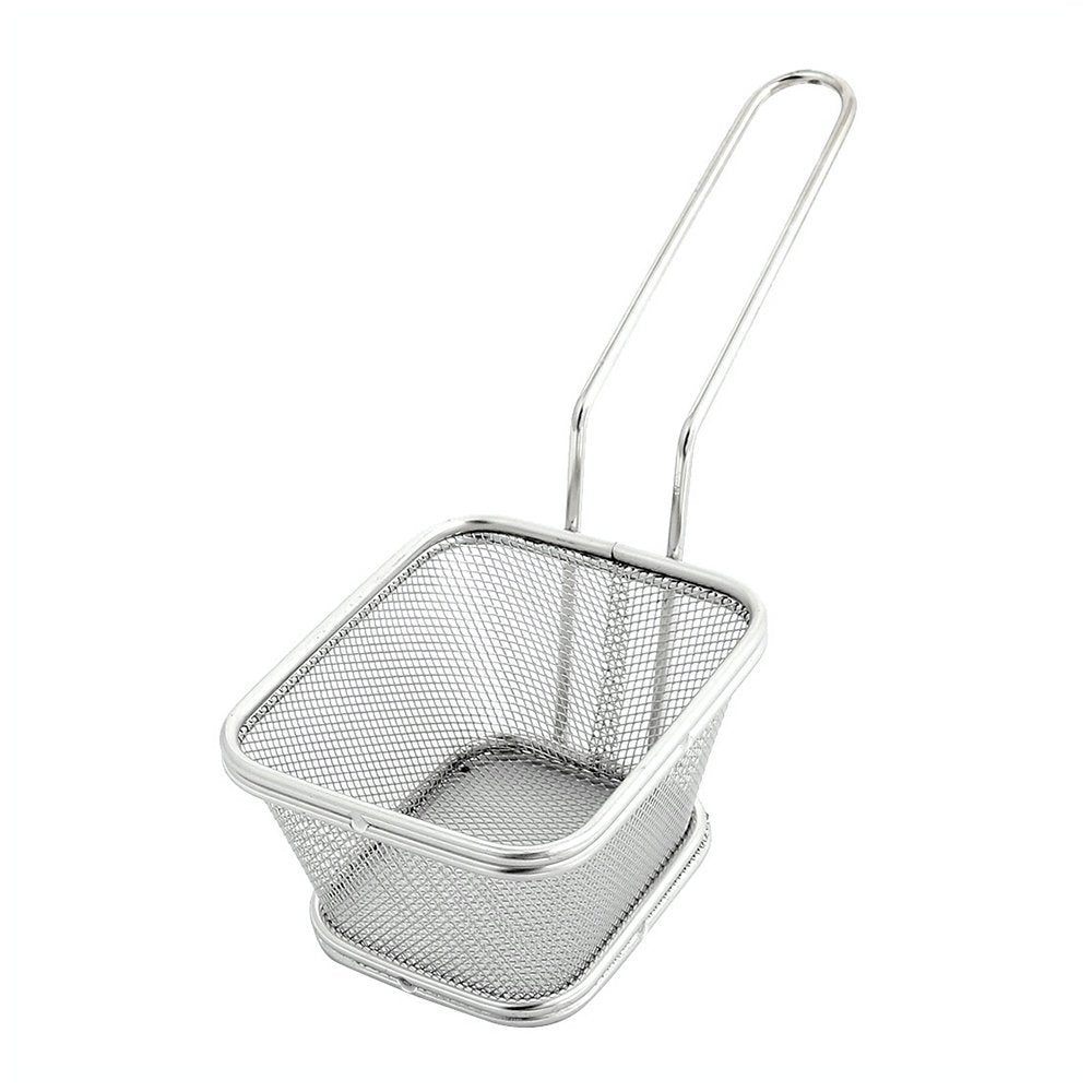 Stainless Steel Deep Frying Basket Large Fine