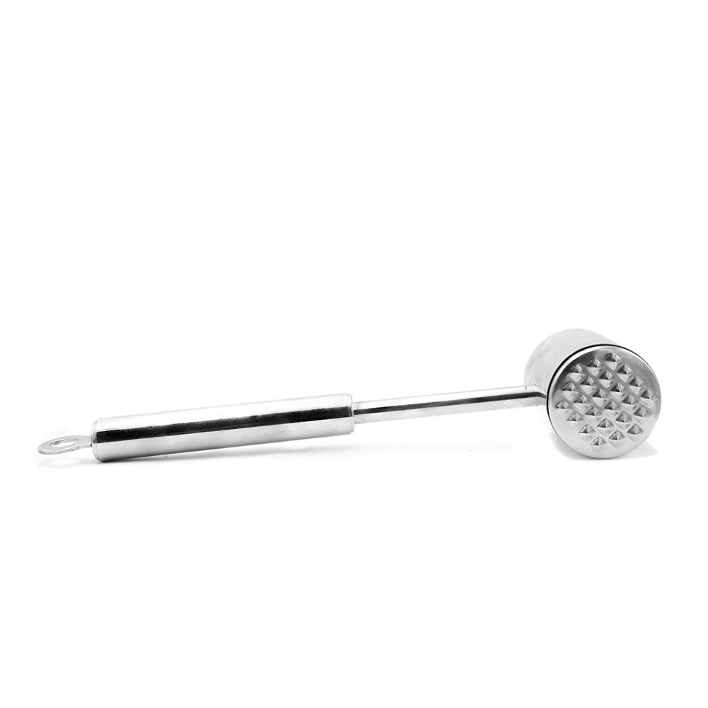 Stainless Steel Meat Tenderiser Hammer Round