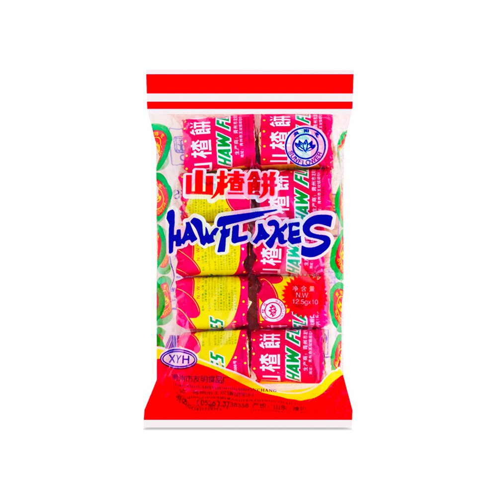 Haw Flakes 125G (10 Rolls)