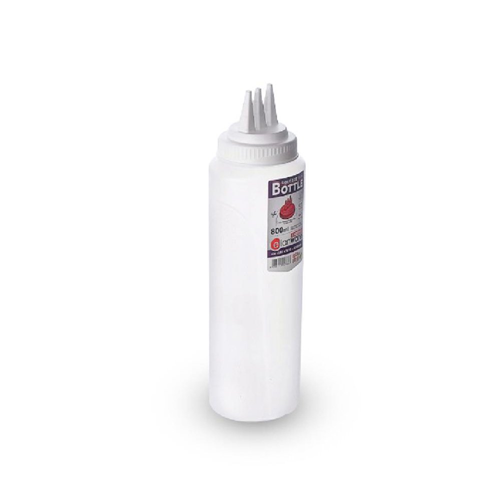 Plastic Squeeze Bottle 3 Head 800ml