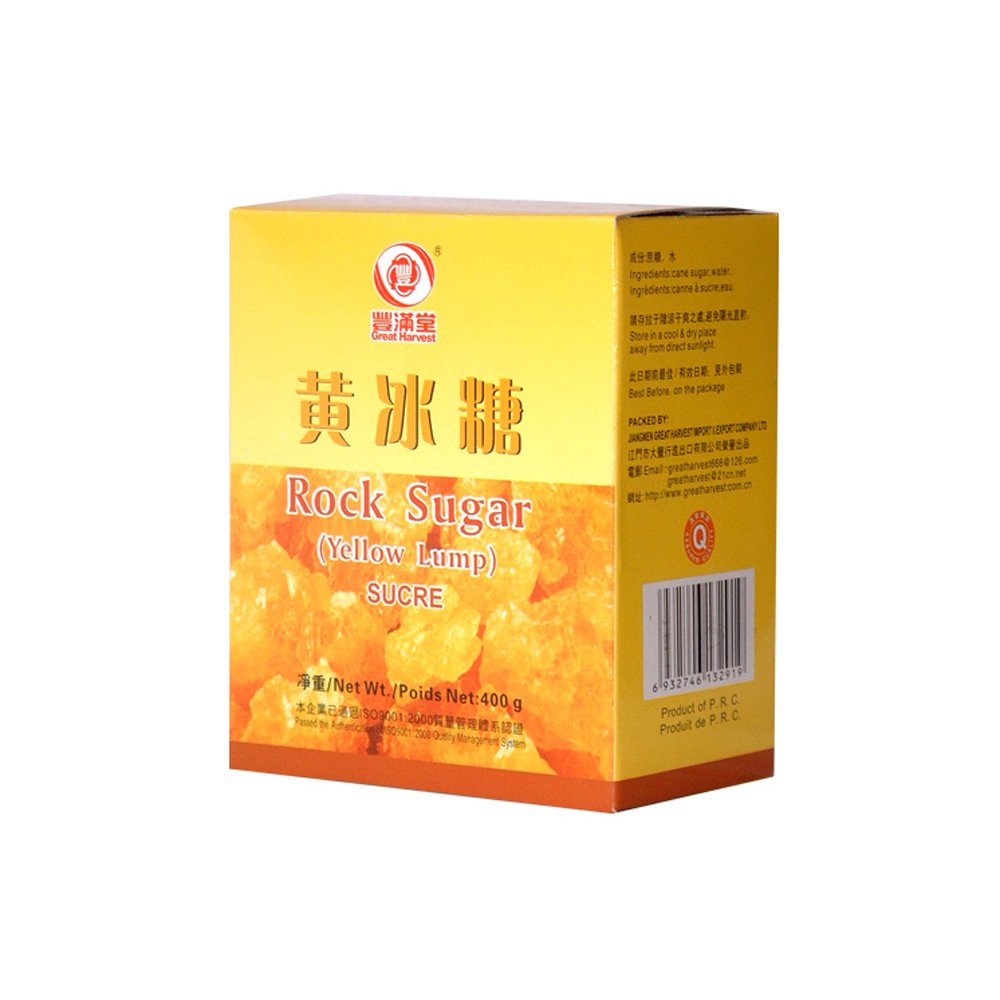 Yellow Rock Sugar 400g