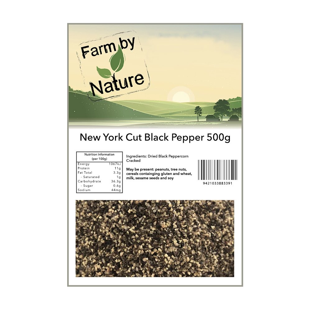 Black Pepper New York Cut 500g