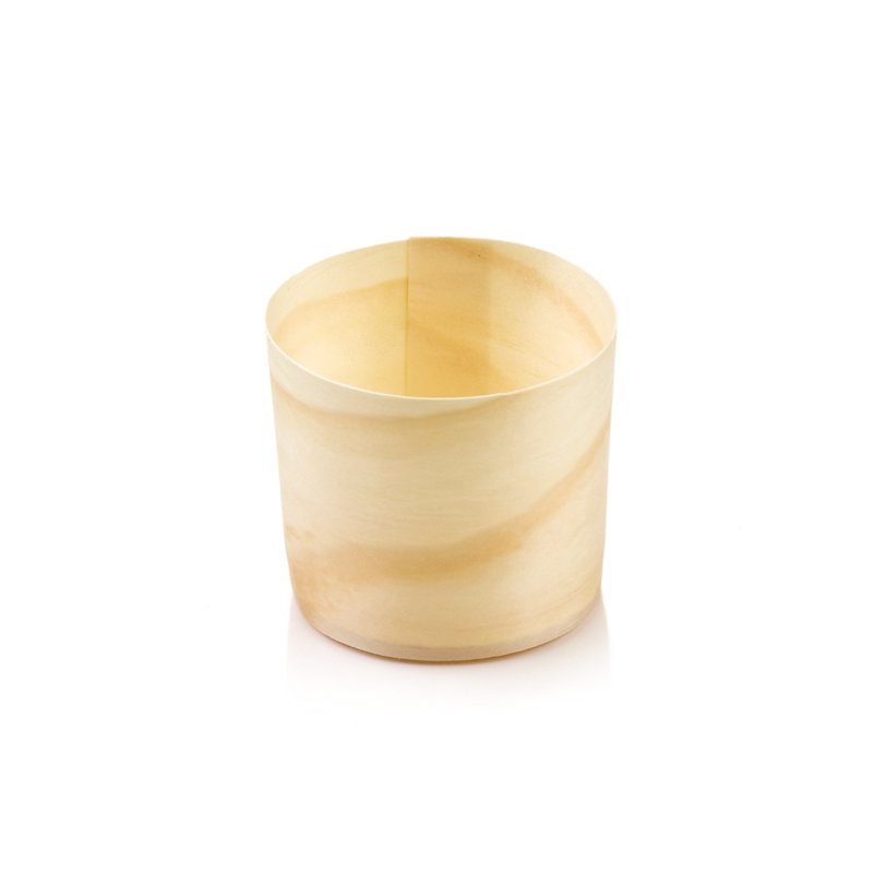 Disposable Wooden Cup Small 100 Pieces