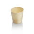 Disposable Wooden Cup Large 10 Pieces