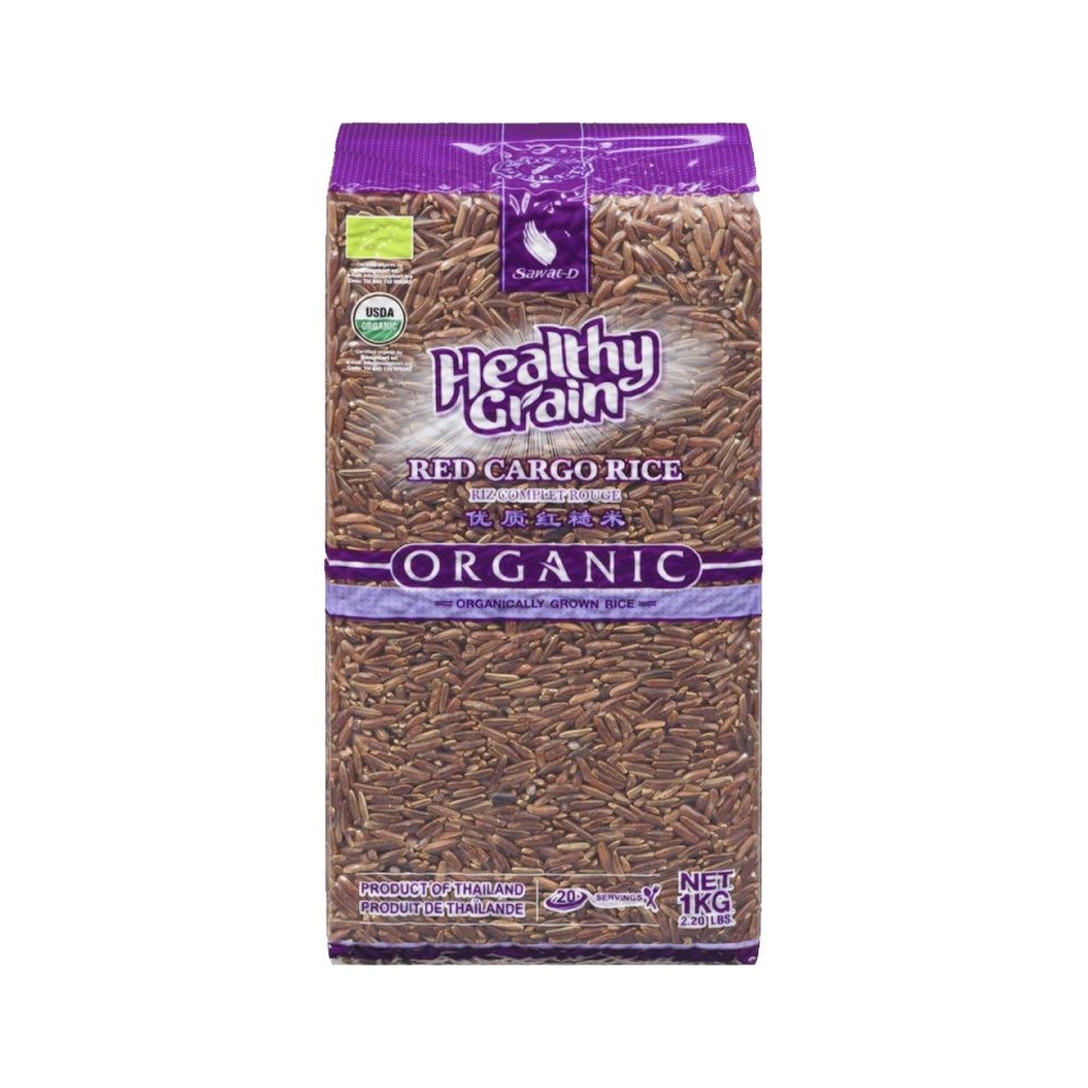 Organic Red Cargo Rice 1kg