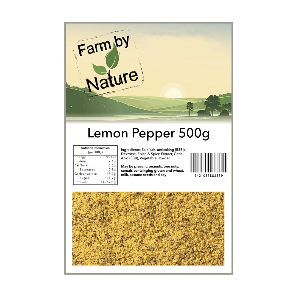 Lemon Pepper 500g