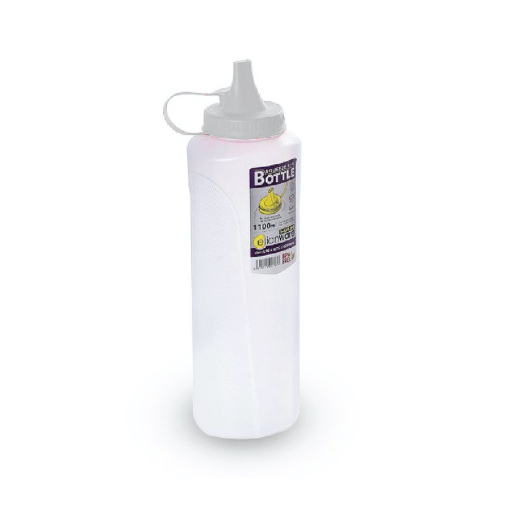 Plastic Squeeze Bottle 2 Head 1100ml