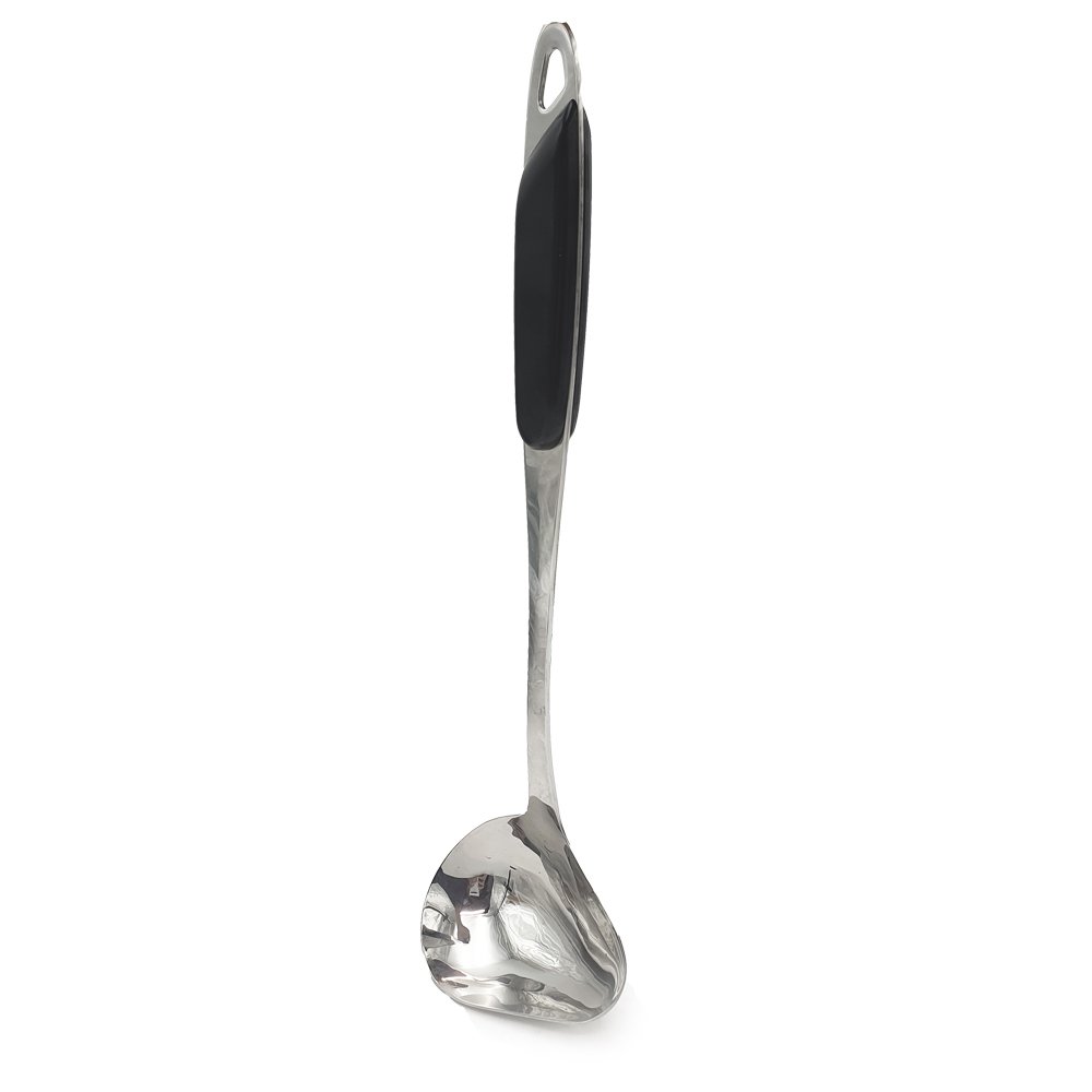 Crome Soup Ladle with  Pourer #6