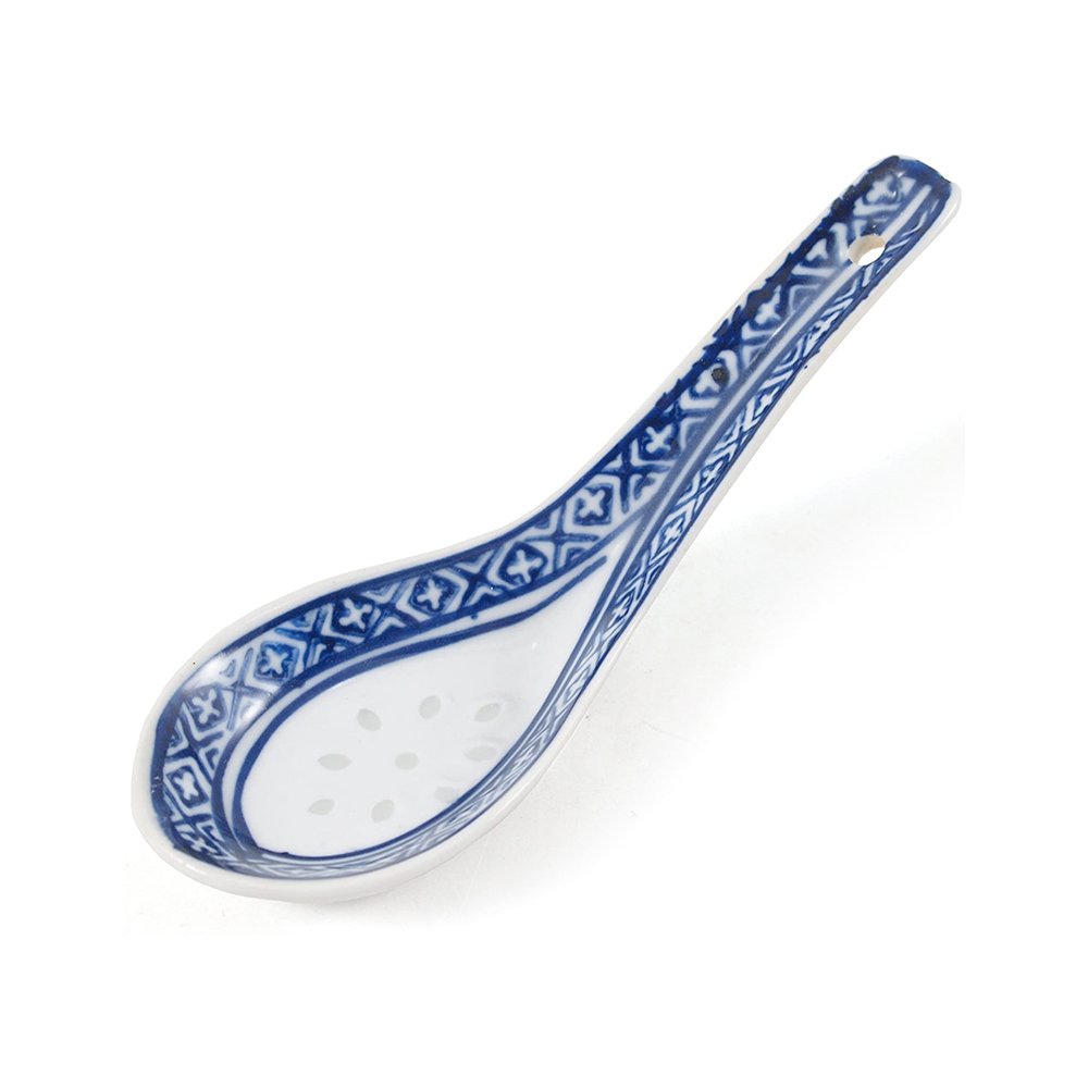 Crockery Spoon Rice Pattern 5"