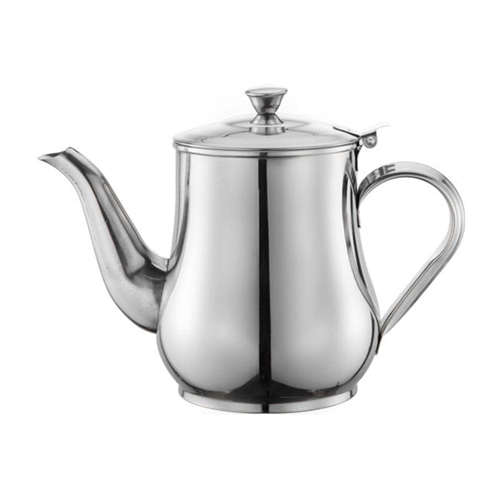 Stainless Steel Straight Tea Pot 24oz