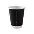 Coffee Cup Single Wall Black 8Oz 50 Pieces