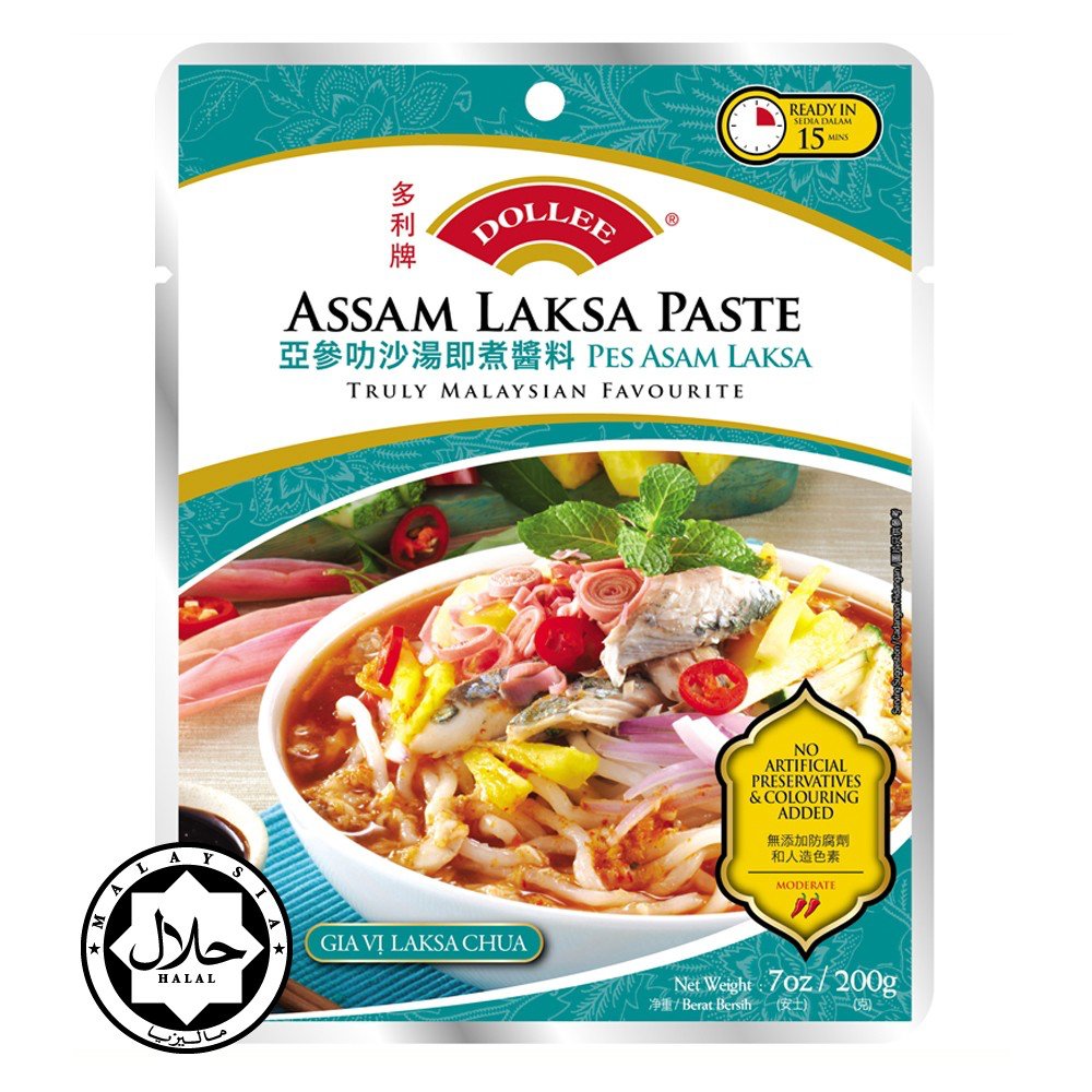 Assam Laksa Paste 200g