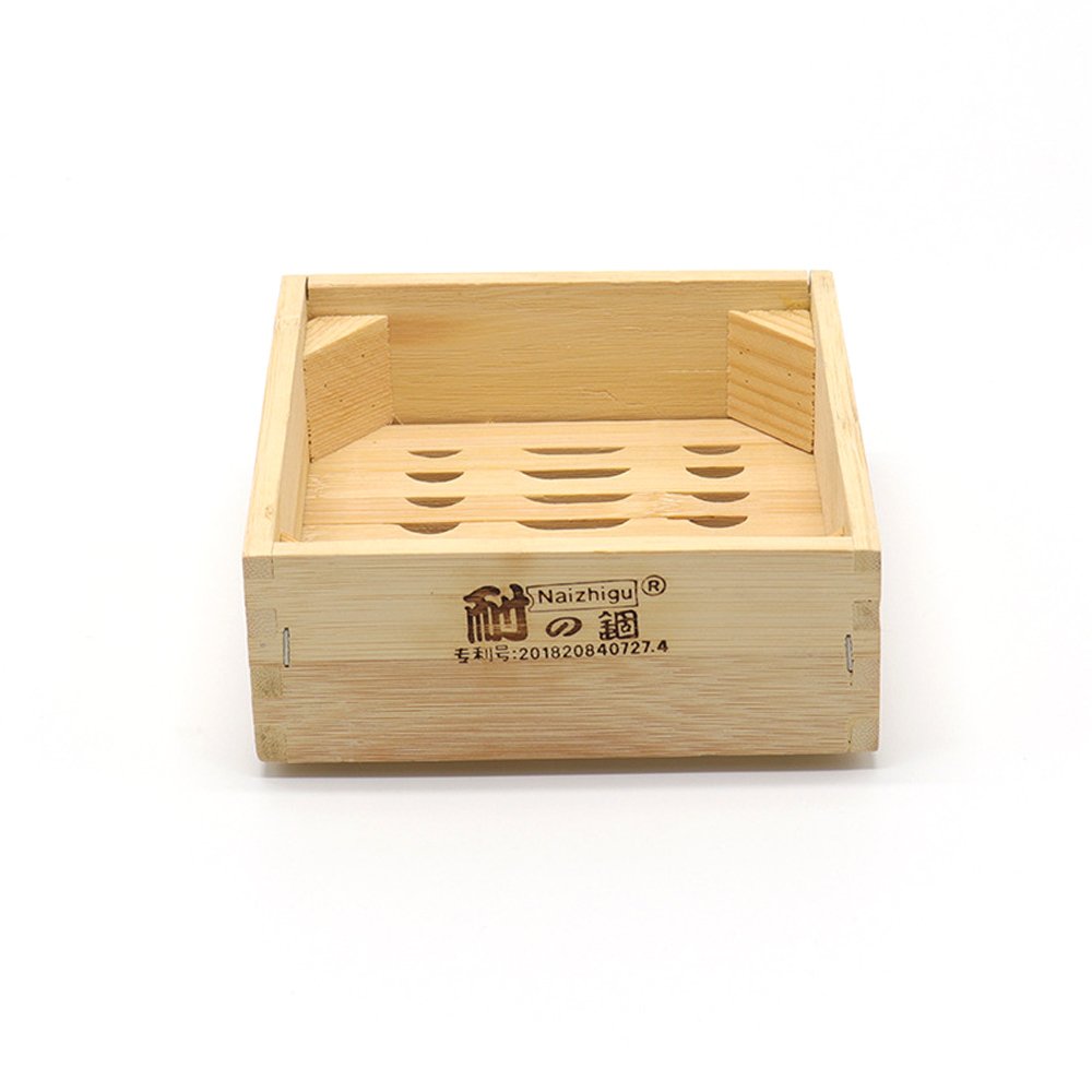 Bamboo Basket Square 165mmx60mm 6.5" (4.5")