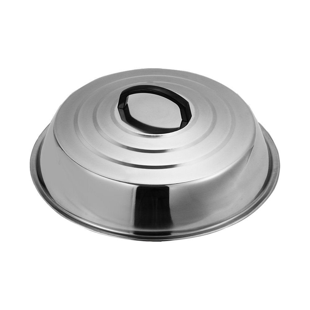 Stainless Steel Wok Cover Tall 38cm