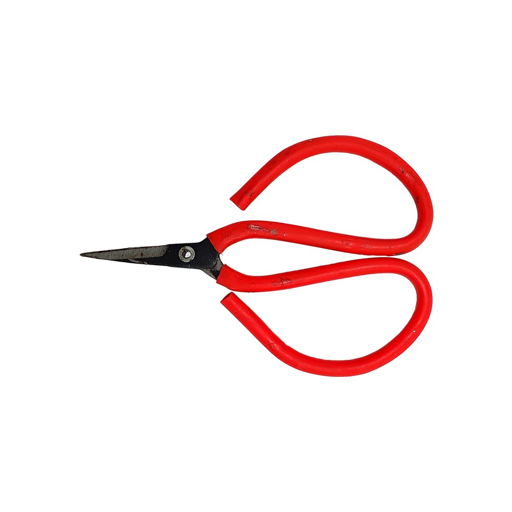 Chinese Style Scissors Short Red