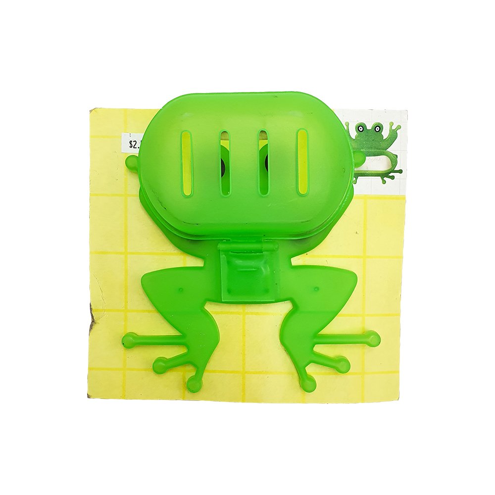 Plastic Soap Dish Frog Style