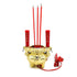 Electric Candle & Joss Stick Stand Round