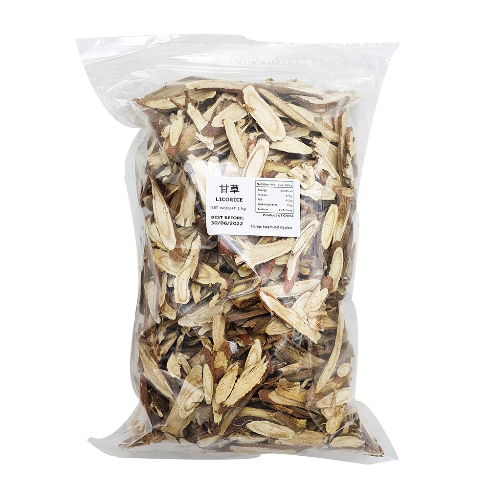 Dried Licorice Slices 1kg