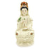 Guanyin Sitting Lotus Buddha 14" Plain