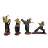 Ornament Shaolin Kung Fu Master 4 Pieces