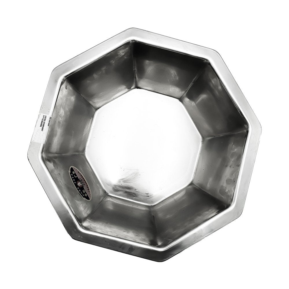 Stainless Steel Steam Boat Pot Octagonal 41cm