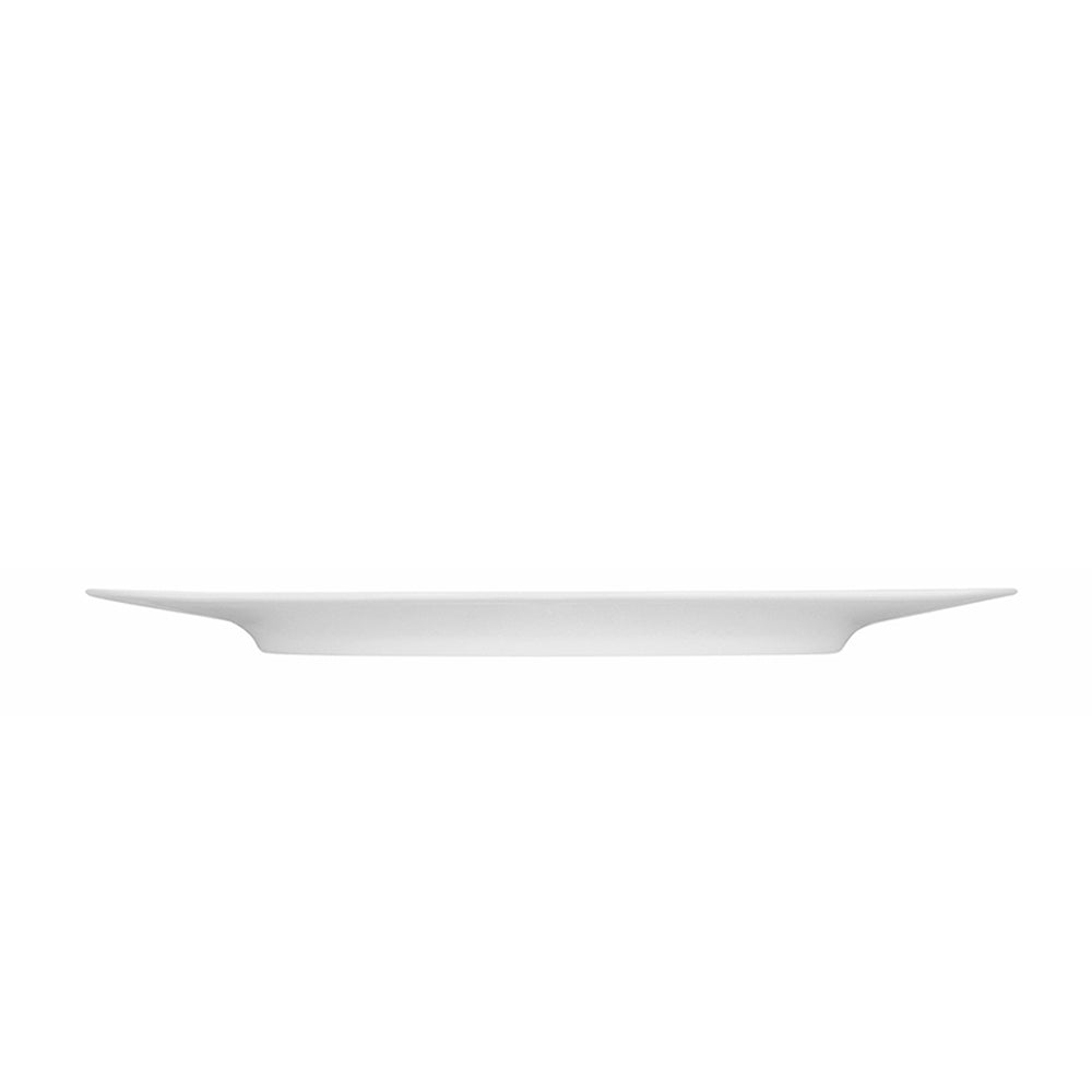 Crockery Flat Plate Round White 6"