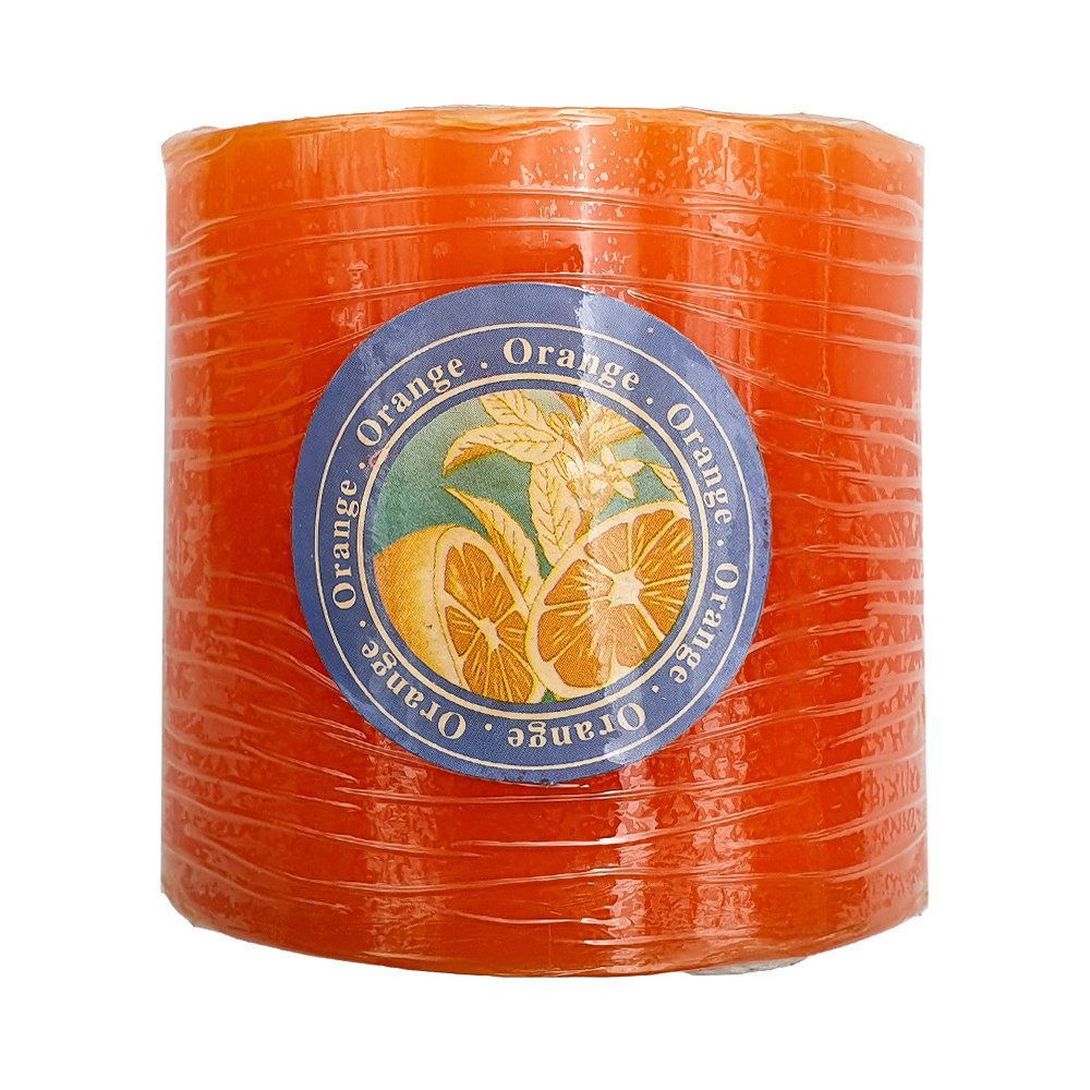 Scented Candle 3"x3" (Orange)