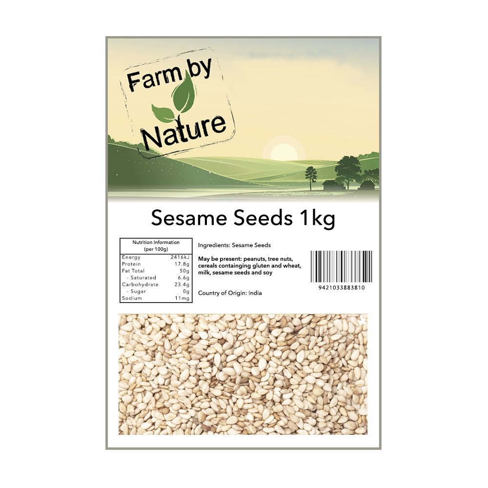 White Sesame Seeds 1kg