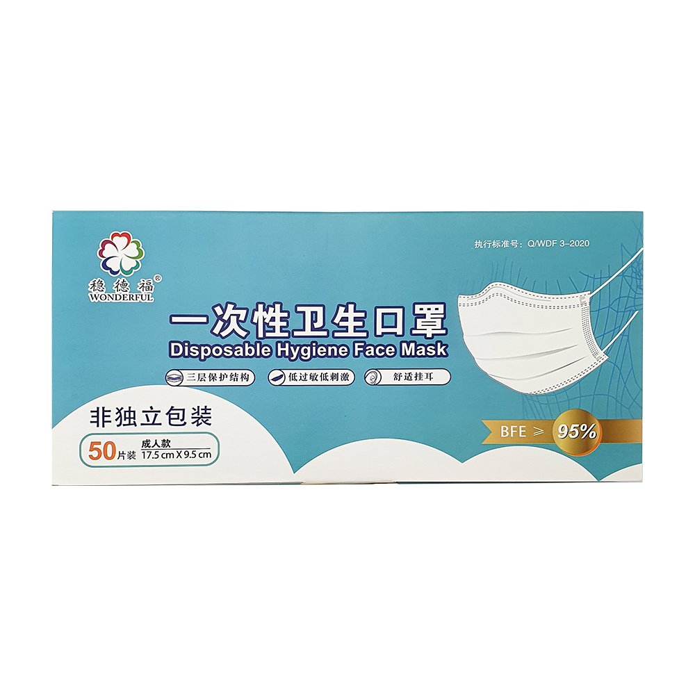 Disposable Face Mask 50pcs