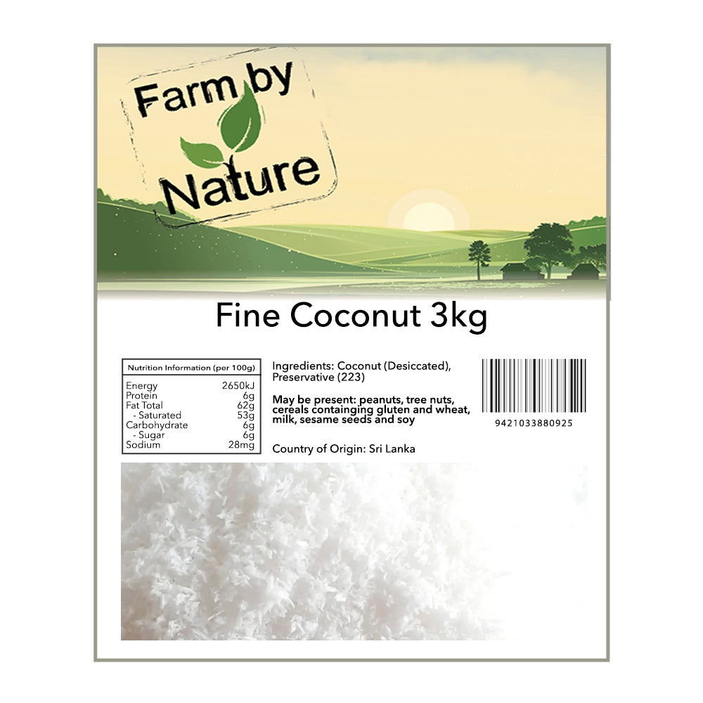 Dessicated Coconut Fine 3kg