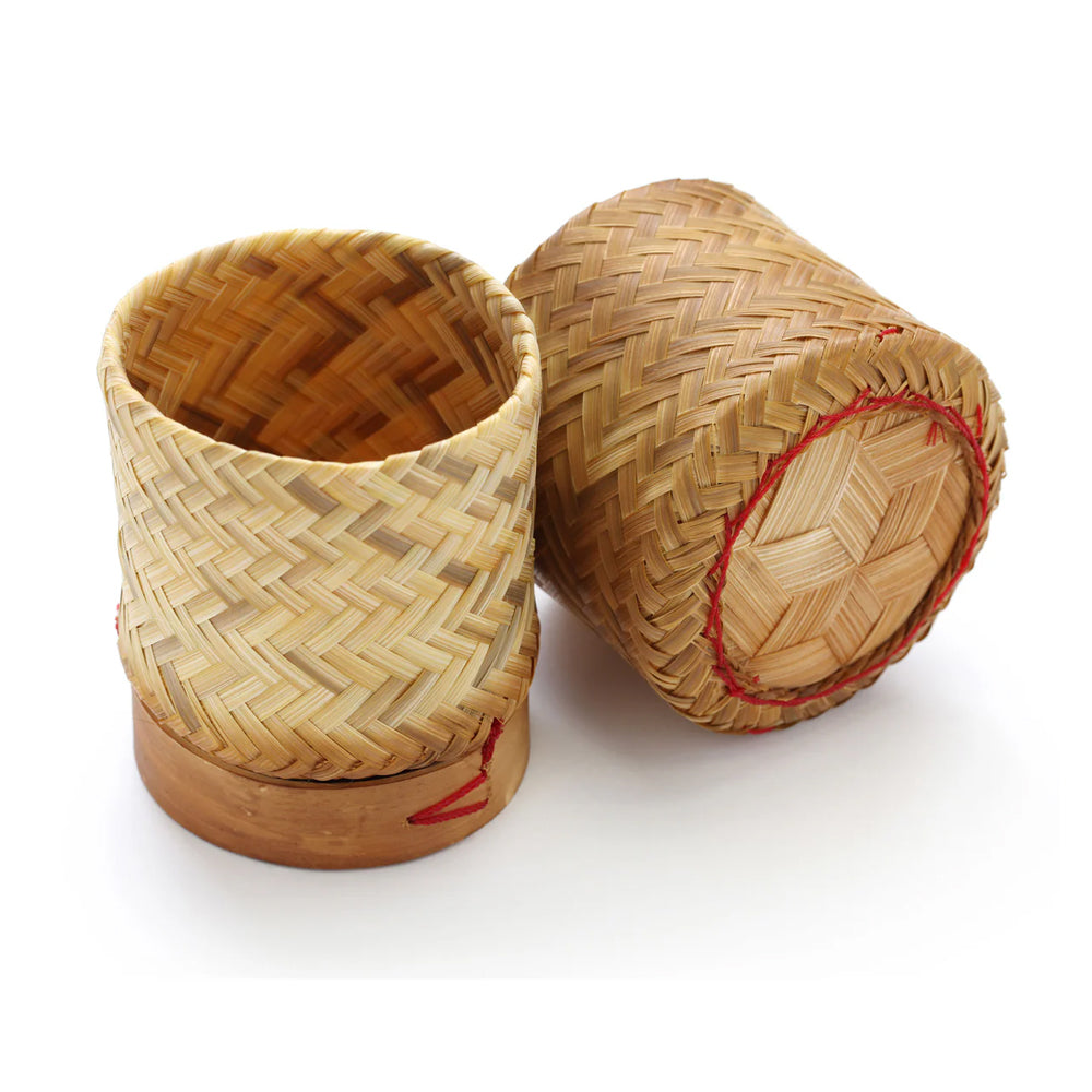 Bamboo Glutinous Rice Basket 5"