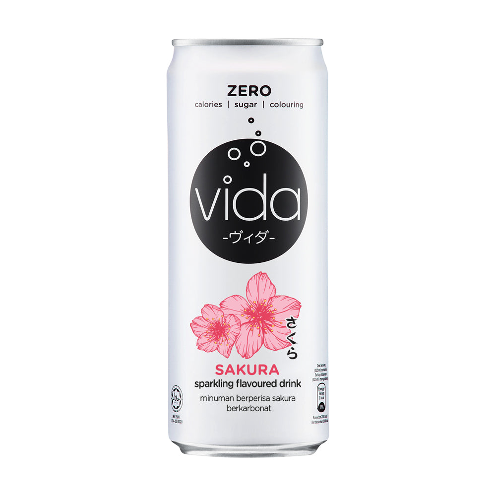 Sparkling Sakura Flavoured Drink 325ml