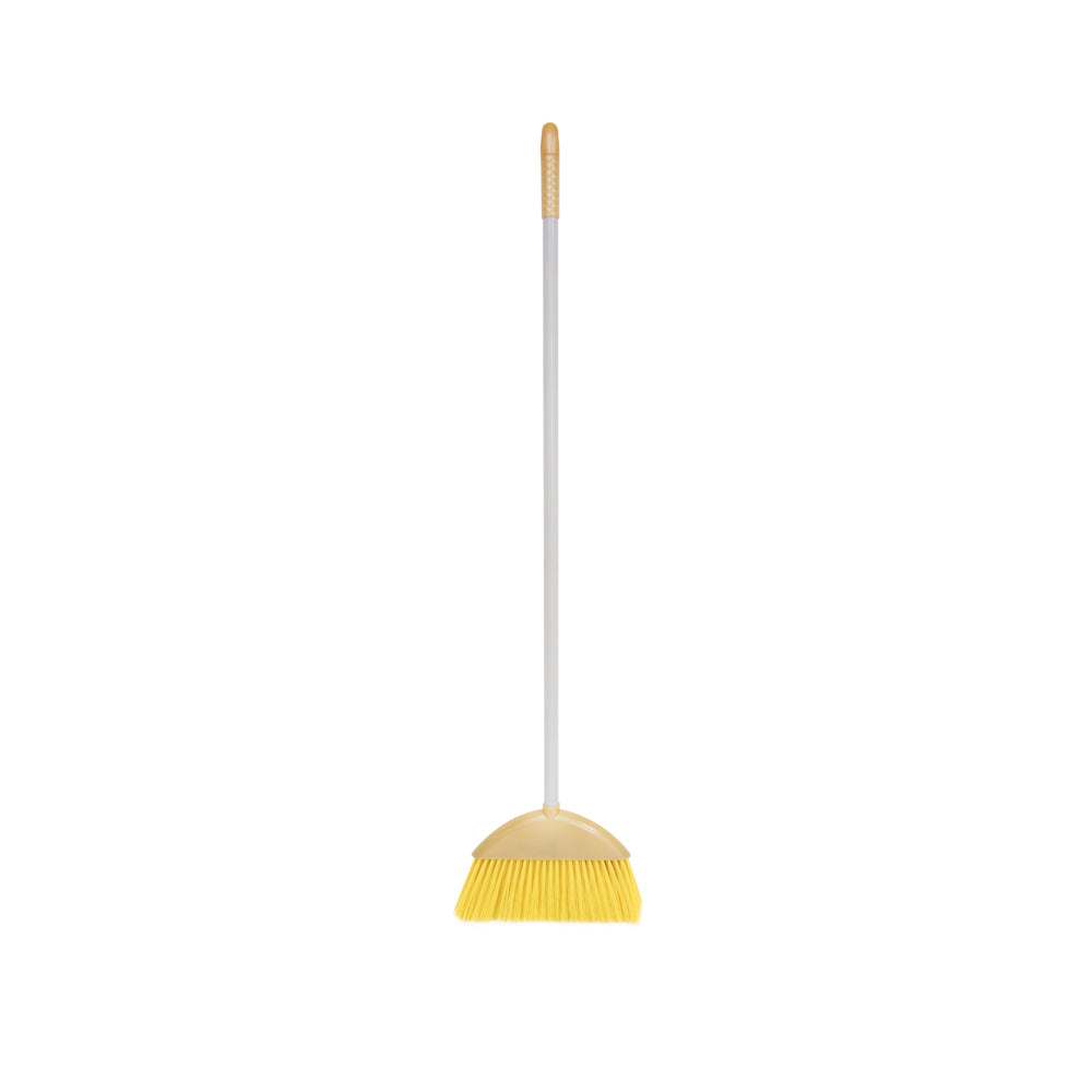 Plastic Broom Soft Brush (Yellow) 35cm